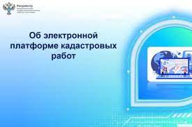 Электронная платформа кадастровых работ. Электронная платформа кадастровых работ.